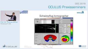 Prof. Dr. Thomas Kohnen: Pentacam® AXL
