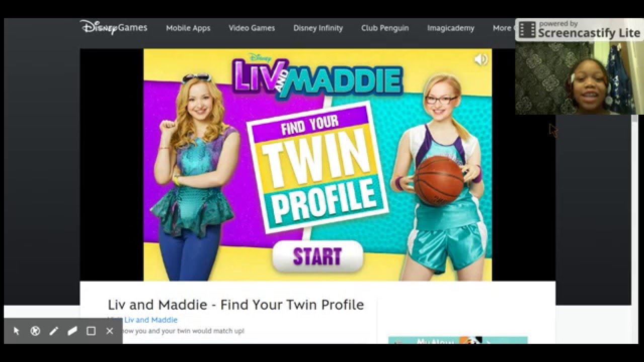 Liv And Maddie Find Your Twin Profile YouTube