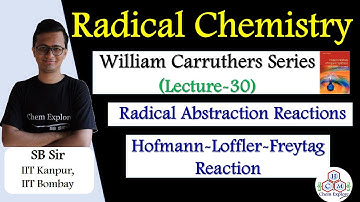 Radical Chemistry | Radical Abstraction chemistry | Hofmann–Löffler Reaction | CSIR-NET GATE IIT-JAM