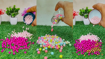 Satisfying Reverse Breads ASMR || Colouring Balls Reverse video @isabadboy3348 