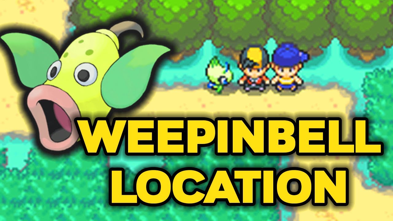 How to Catch Weepinbell in Pokemon HeartGold or SoulSilver!