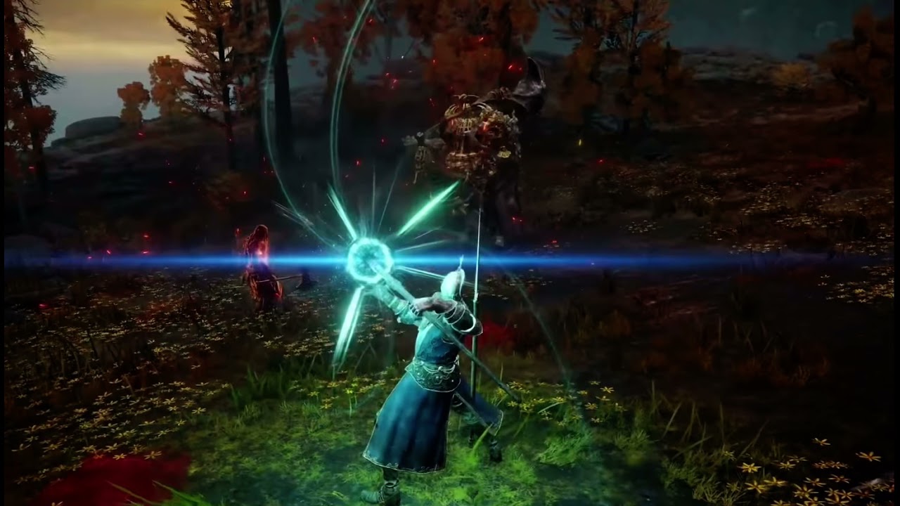 Elden Ring magic beam YouTube
