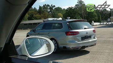 Automated Driving - Cooperative Lane Change (DLR site) - UnCoVerCPS