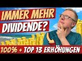 💸 100% 💸MEINE TOP 13 DIVIDENDEN - ERHÖHER 2024, Inflation schlagen und dennoch schwache Performance
