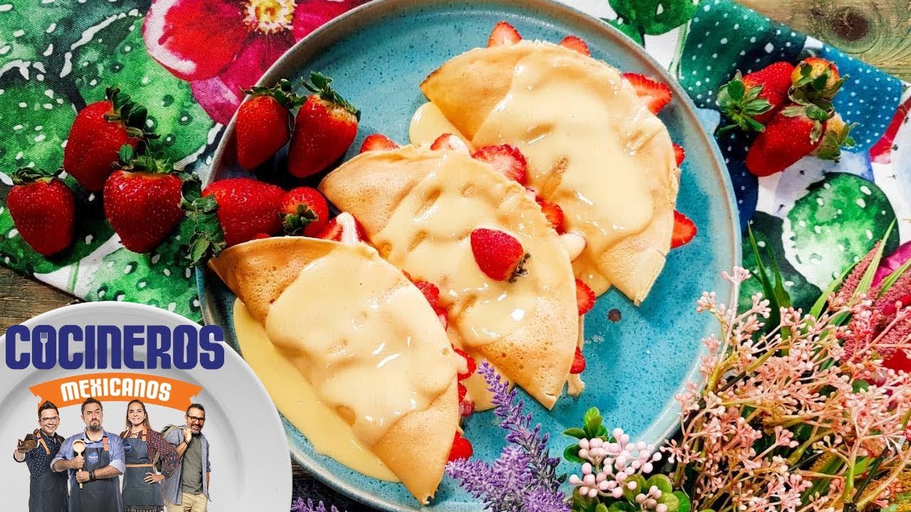 Receta: Crepas suizas | Cocineros Mexicanos