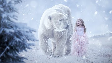 Winter Snow Photo Effects Manipulation - Photoshop Tutorial [Snowfall Effect]