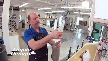 Prosthetic Easy-Off Lock Step 3: Lamination