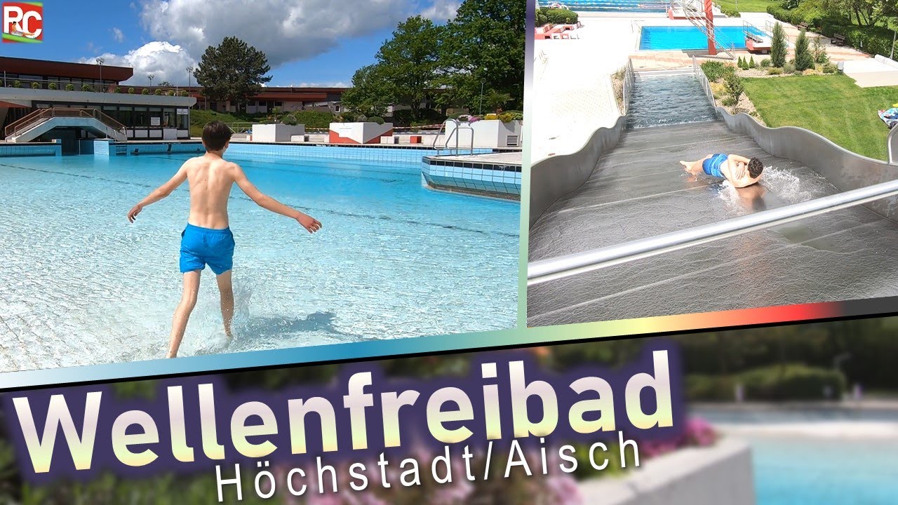 Wellenfreibad Höchstadt - Impressionen (alle Attraktionen: Becken, Rutsche, Kinderbereich)  2021 2K