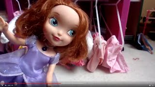 Princess Sofia The First Morning Routine Talking To Animals, Breakfast And More