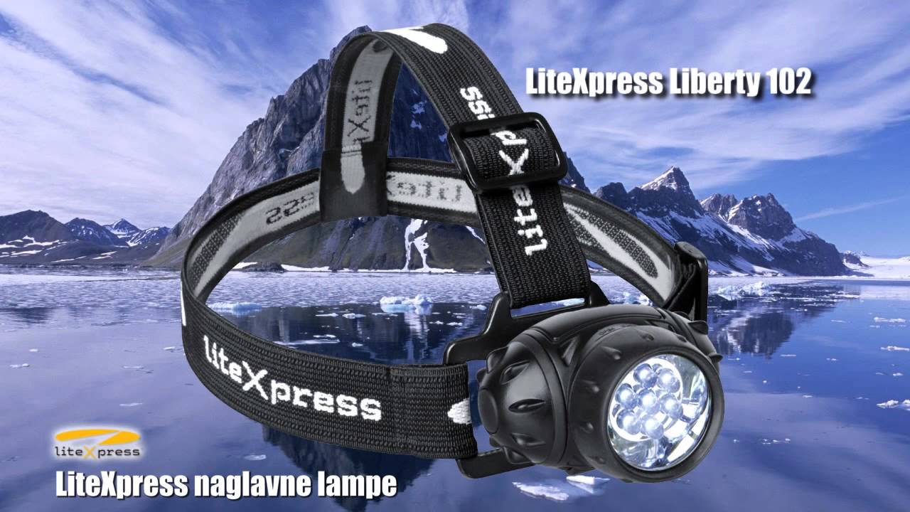 Naglavne lampe LiteXpress - novo u Argusu - YouTube