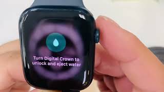 Turn off Digital Crown Water Lock in Apple Watch