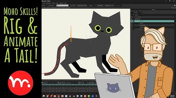 Moho Skills! Rig And Animate A Tail!