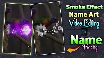 Trending Viral Name Art Video Editing In Alight Motion | New Style Name Art Video Editing