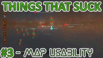 Elite Dangerous Odyssey Galaxy & System Map Usability Issues