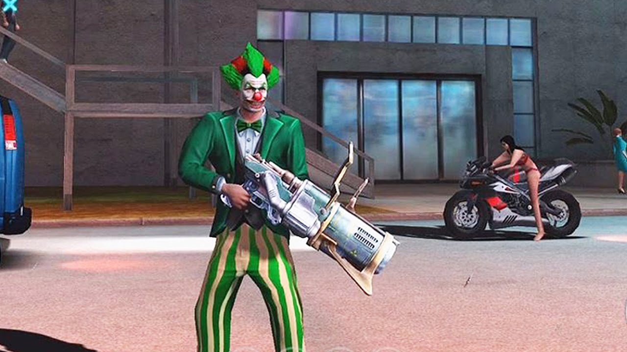 Gangstar Vegas: GREEN CLOWN - YouTube