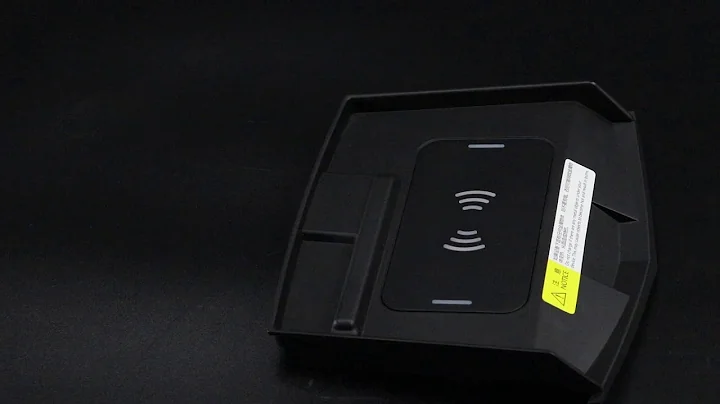 Product Video QI Wireless USB charger Car Charger for  Cadillac ATS-L/XTS 2014-2019