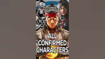 ALL CONFIRMED CHARACTERS FOR MORTAL KOMBAT 1! (FULL ROSTER WITH KAMEOS & DLC) #shorts