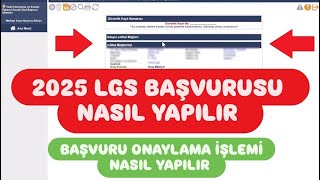 2025 Lgs Başvurusu Nasil Yapilir E-Okul Lgs Başvurusu Nasil Yapilir