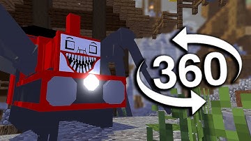 Choo Choo Charles Minecraft 360° VR Animation