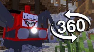 Choo Choo Charles Minecraft 360° VR Animation by DDongman 296,978 views 1 year ago 1 minute, 32 seconds