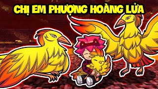 HACHI 24 GIỜ SỐNG CÙNG CHỊ EM PHƯỢNG HOÀNG LỬA TRONG MINECRAFT*HACHI CHỊ EM PHƯỢNG HOÀNG LỬA*