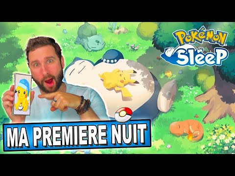 POKEMON SLEEP, NOUVEAU JEU GRATUIT 🔥 MA PREMIERE NUIT avec LE JEU 🔥