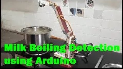 @Arduino12-🔥🔥Innovative new : Milk boiling  detection system using Arduino Mini & Sharp sensor