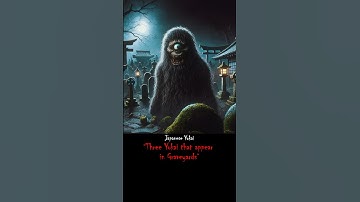 Three Yokai that appear in Graveyards - Japanese Yokai【MADE IN AI】#shorts #grave  #yokai