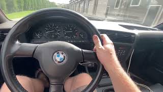 BMW E30 325is shifter, megasquirt tuning and a couple of cold starts