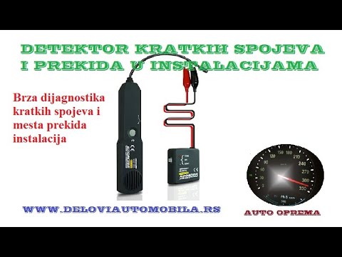 Pronalazenje kratkih spojeva i prekida u instalacijama