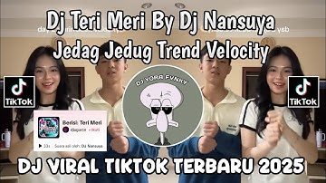 DJ TERI MERI JEDAG JEDUG DJ NANSUYA TREND VELOCITY VIRAL TIKTOK TERBARU YANG KALIAN CARI