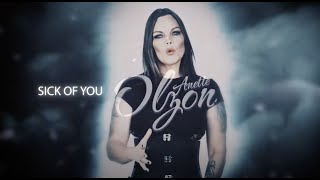 Video thumbnail of "Anette Olzon - "Sick Of You" - Official Lyric Video"