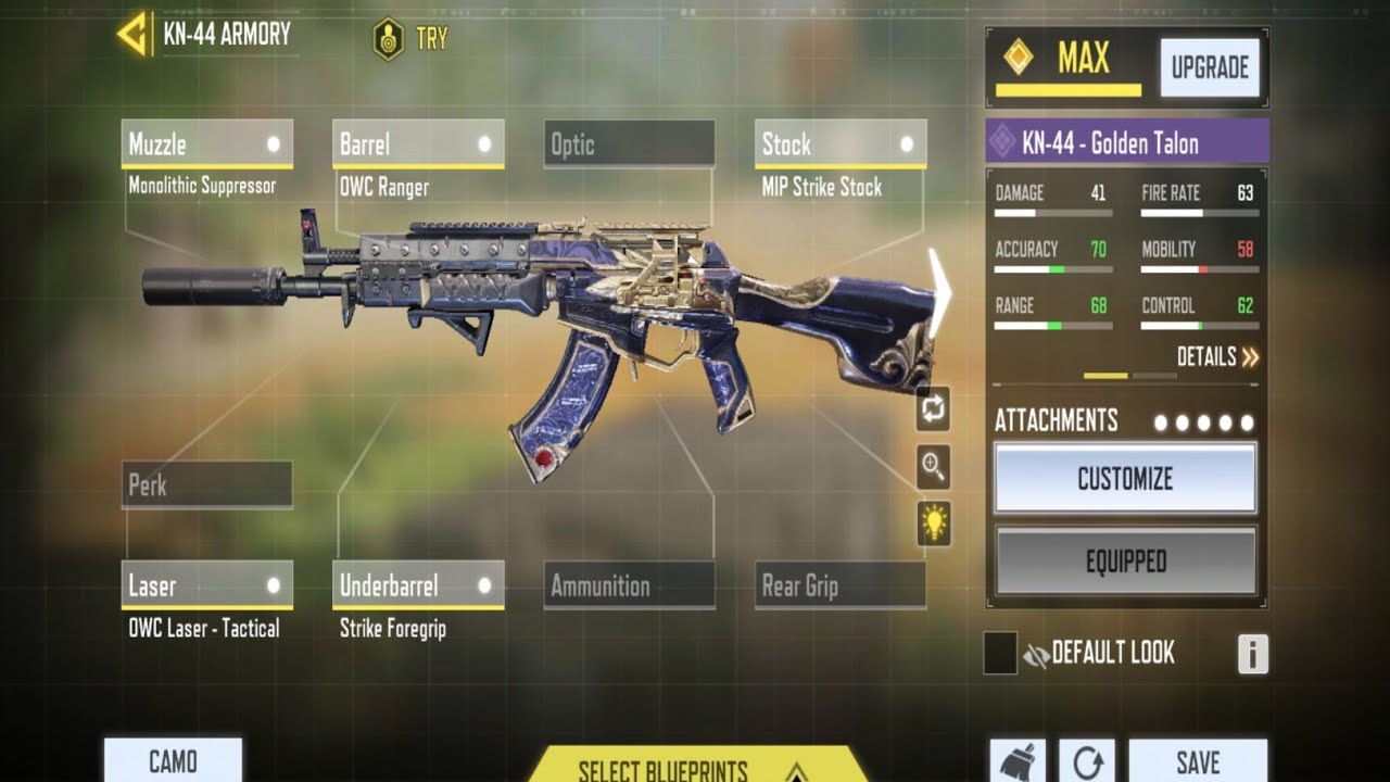New Kn 44 Golden Talon Gameplay Gunsmith For Multiplayer In Call Of Duty Mobile J4mesu Youtube New Kn 44 Golden Talon Gameplay Gunsmith For Multiplayer In Call Of Duty Mobile J4mesu Youtube