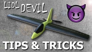 Tips & Tricks for the LIDL Devil - Lidl glider RC conversion