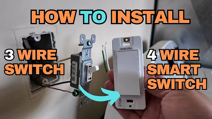 How to Install a 3 Wire to a 4 Wire Smart Switch