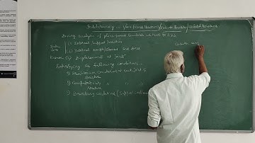 Analysis of Determinate Structures-Static & Kinematic Indeterminacy.