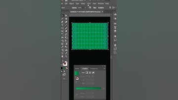 How to create grass effect in Adobe illustrator #tutorials #illustrator #tipsnadrrick #graphicdesign