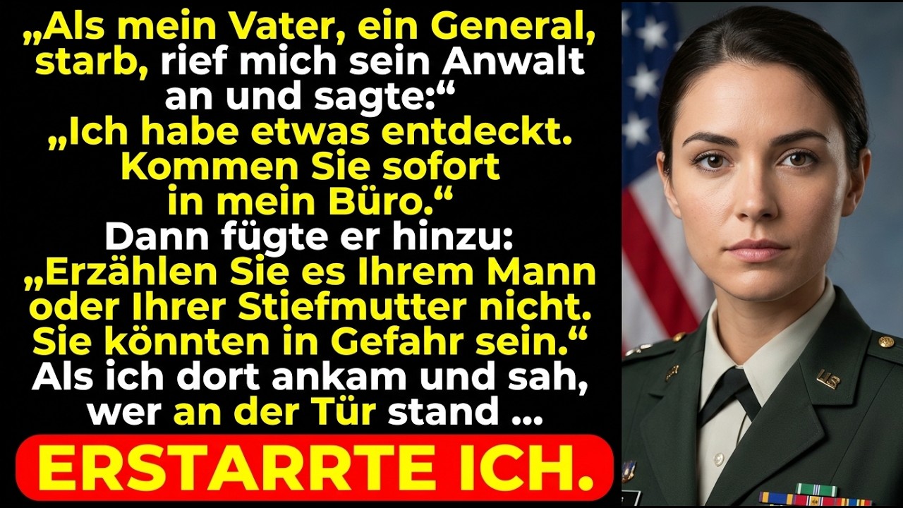 Als mein Vater starb, hielt ich Marks Hand und glaubte, die Trauer sei das Schwerste. Dann beugte sich der Anwalt meines Vaters auf der Feier zu mir und flüsterte: „Sagen Sie es nicht Ihrem Mann,...