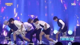 [HD]방탄소년단(BTS)- I NEED U @인기가요Inkigayo 20150531