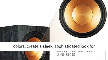 Klipsch Synergy Black Label Sub-120 Subwoofer Spun Copper Front-Firing Cerametallic Woofers