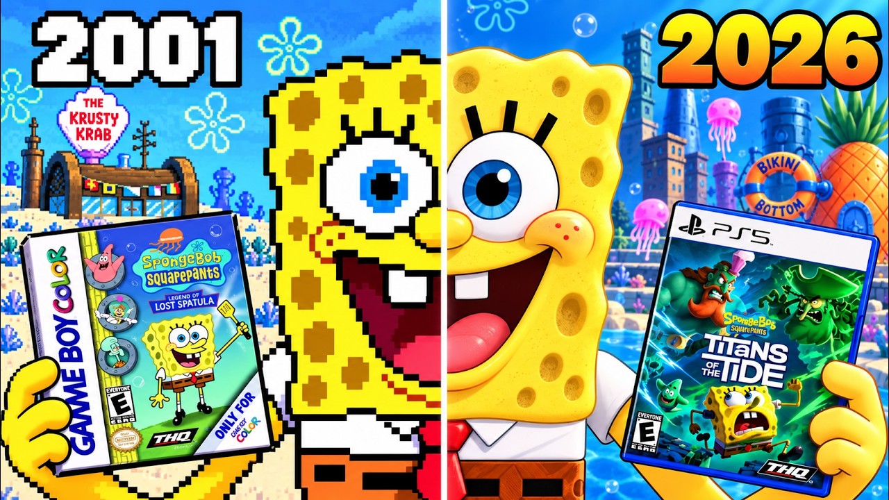 I Played Every SpongeBob Game Ever To See Which Ones The Best