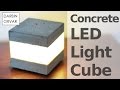 Build Your Own Accent Light with Concrete and Some LEDs