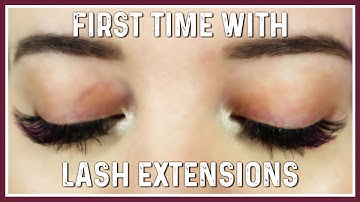 My Experience Getting Lash Extensions For This First Time