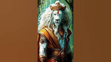 "The AI Lion: A Glimpse into the Future of Wildlife!" #shorts#ytshorts#lion#whitelion#king