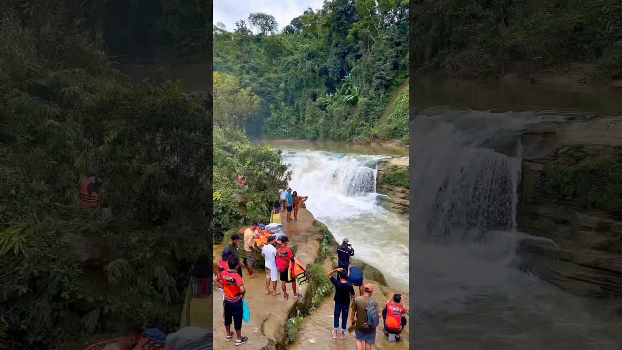 Nafakhum Waterfall Adventure | Thanchi, Bandarban #shorts