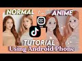 USING Android PHONE, HOW TO CHANGE NORMAL PICTURES into ANIME TRENDING ON TIKTOK | CHINESE VERSION