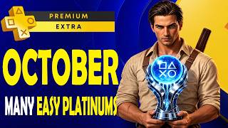 Playstation Plus Extra & Premium Games October 2026 - All Games + Platinum Difficulty & Time