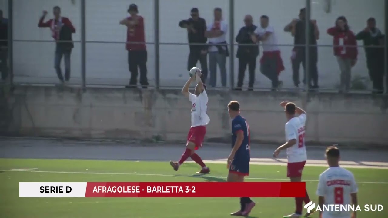 19 OTTOBRE 2025 - SERIE D: AFRAGOLESE - BARLETTA 3-2