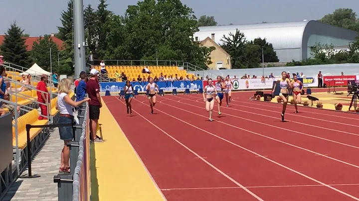U18-EM: 400m Vorlauf Anna Mager