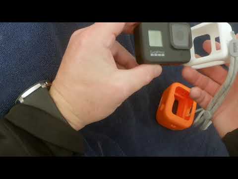 GoPro HERO8 Black Floaty and Silicone Sleeve. Installation and Removal HERO 8